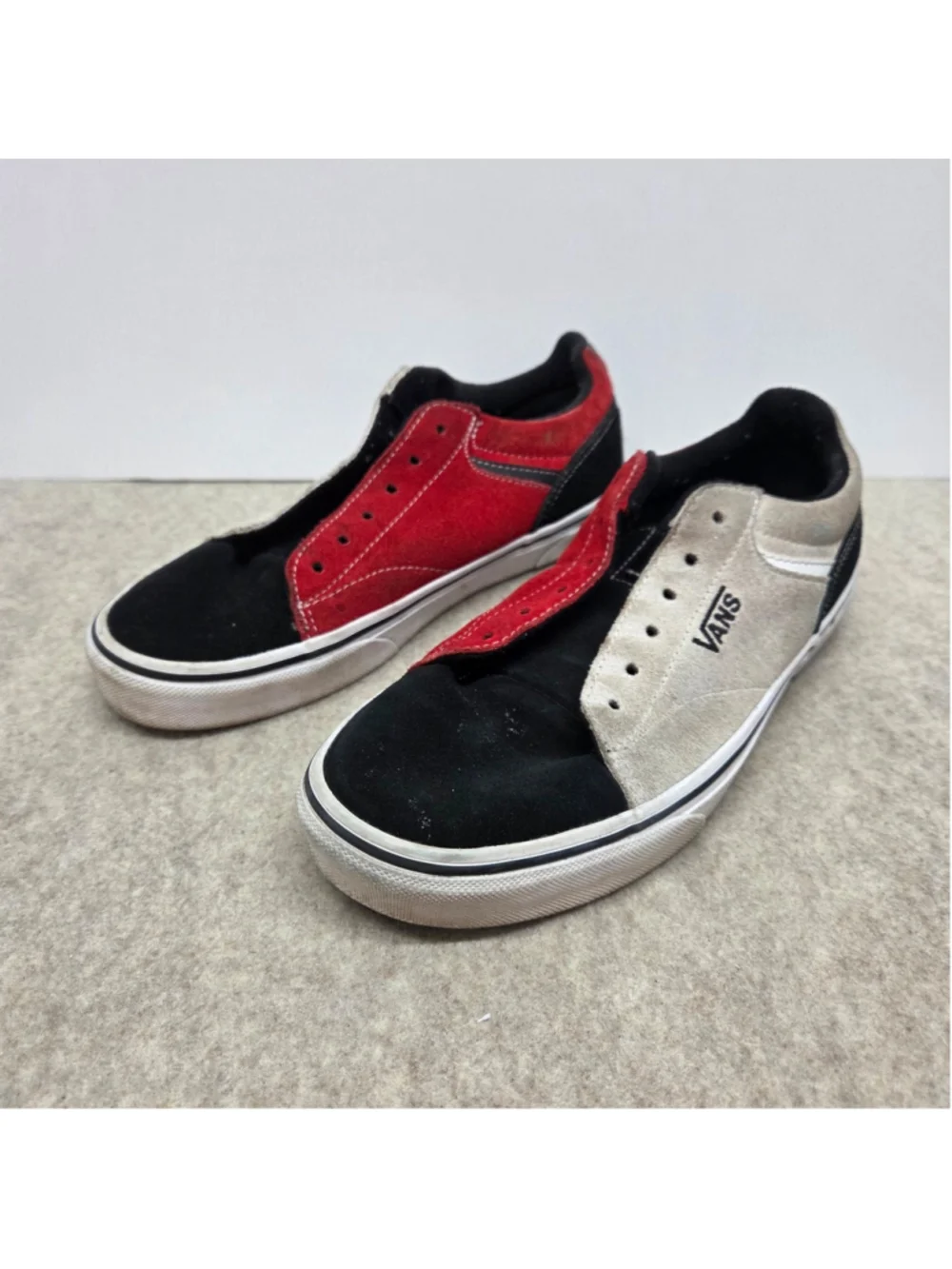 Vans Seldan Rally Suede Sneakers Men's 7 Skater Punk Streetwear Grunge Y2K Skate